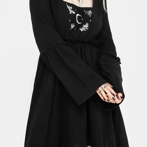 Disturbia Aradia Embroidered Mini Dress size 6 - Picture 4 of 9